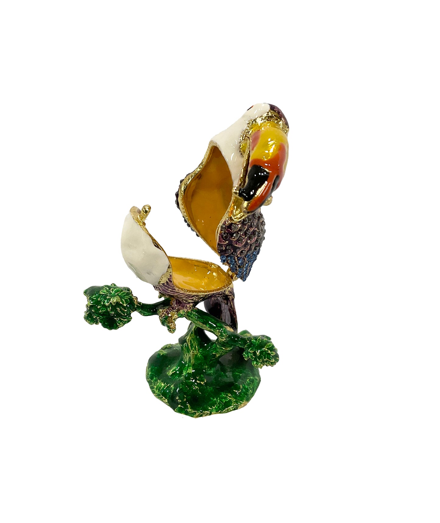 Toucan Bird Trinket Box #89-73876