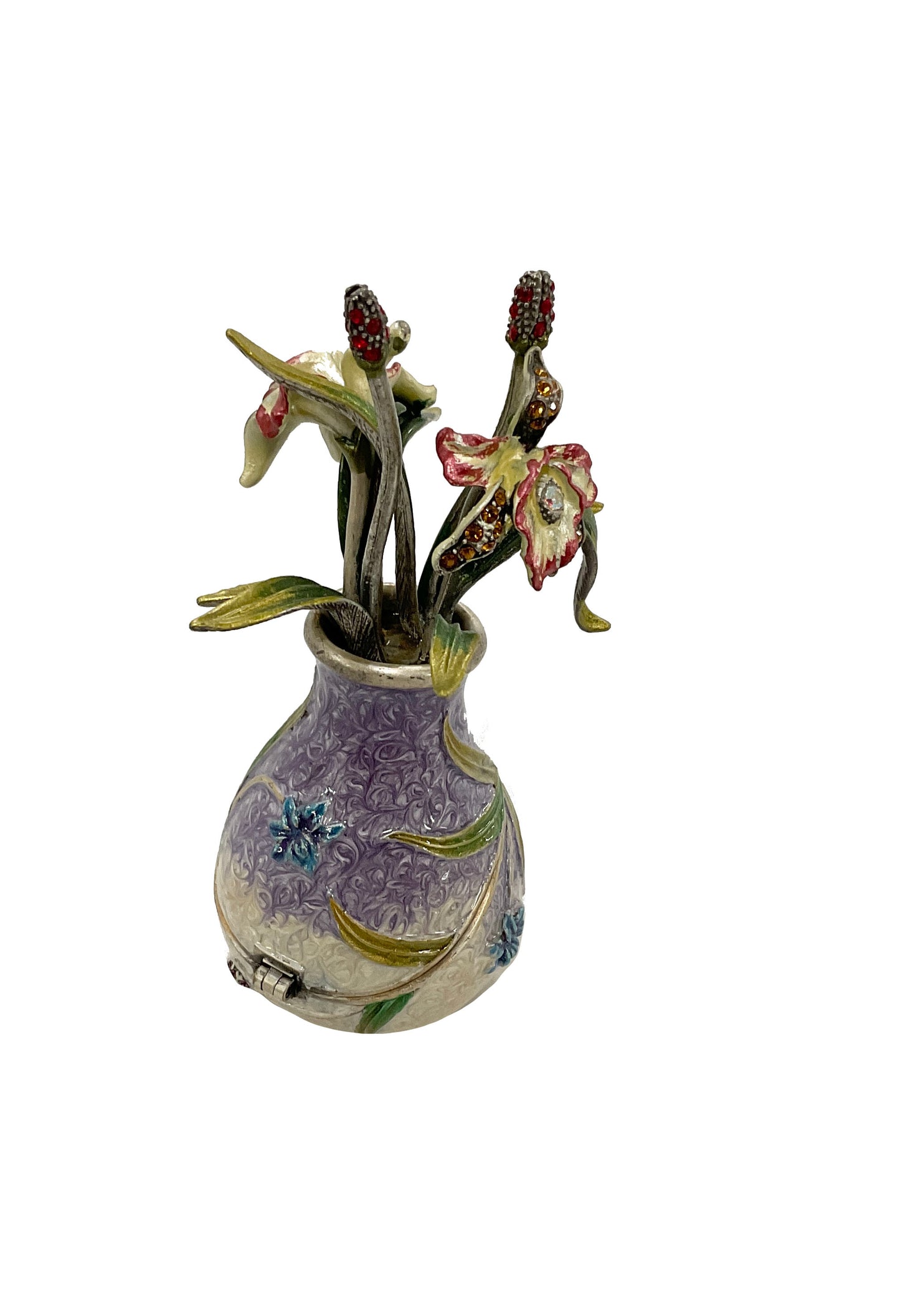 Vase with Lily Trinket Box