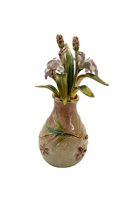 Vase with Lily Trinket Box