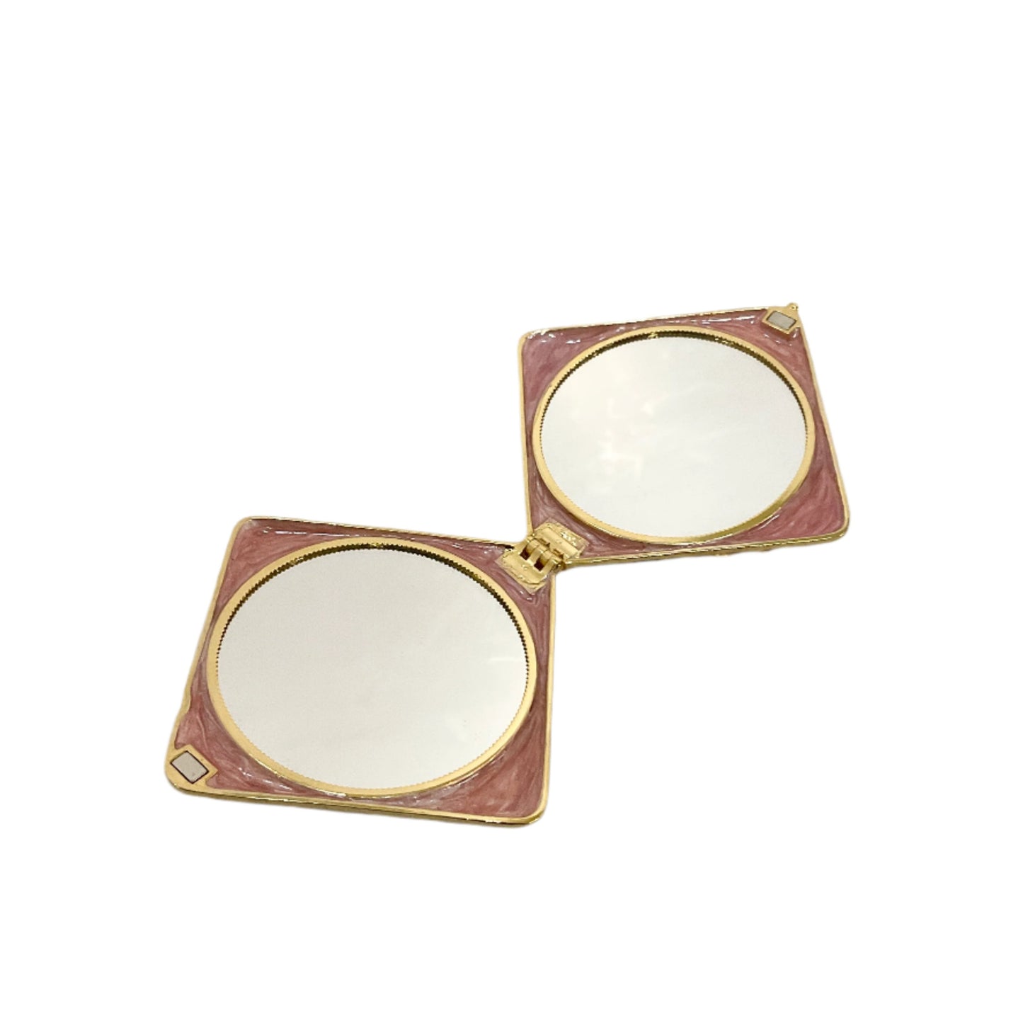 Heart Floral Compact Mirror #72-123