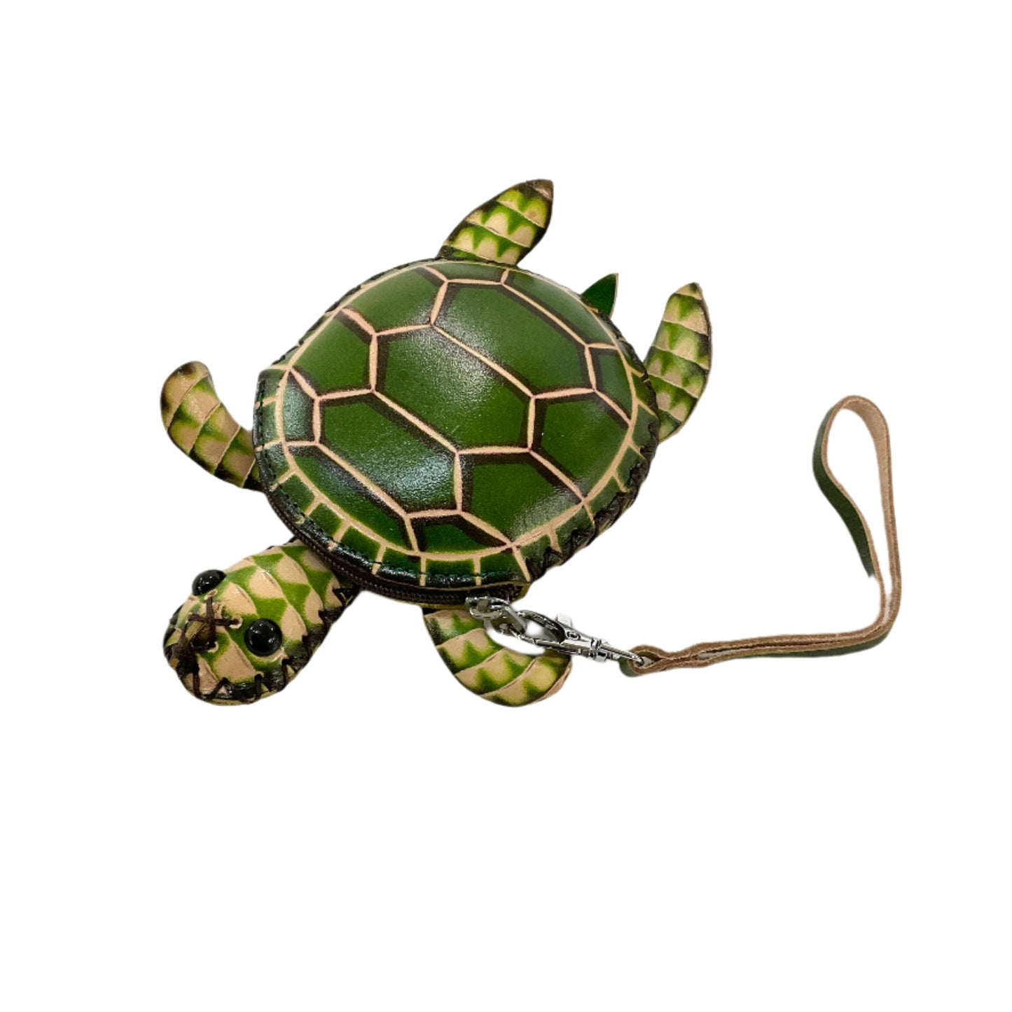 Leather Turtle Coin Purse #88-2518T