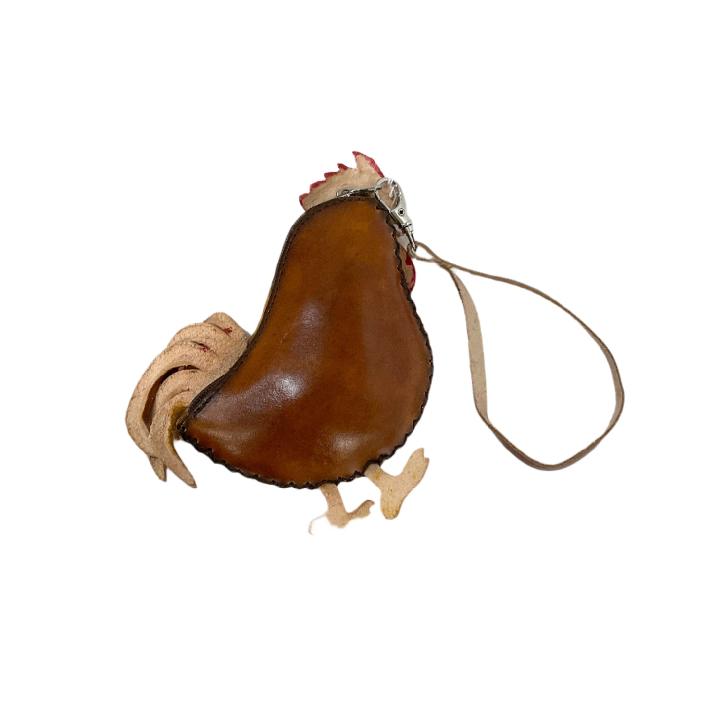 Leather Rooster Coin Purse #88-2518R