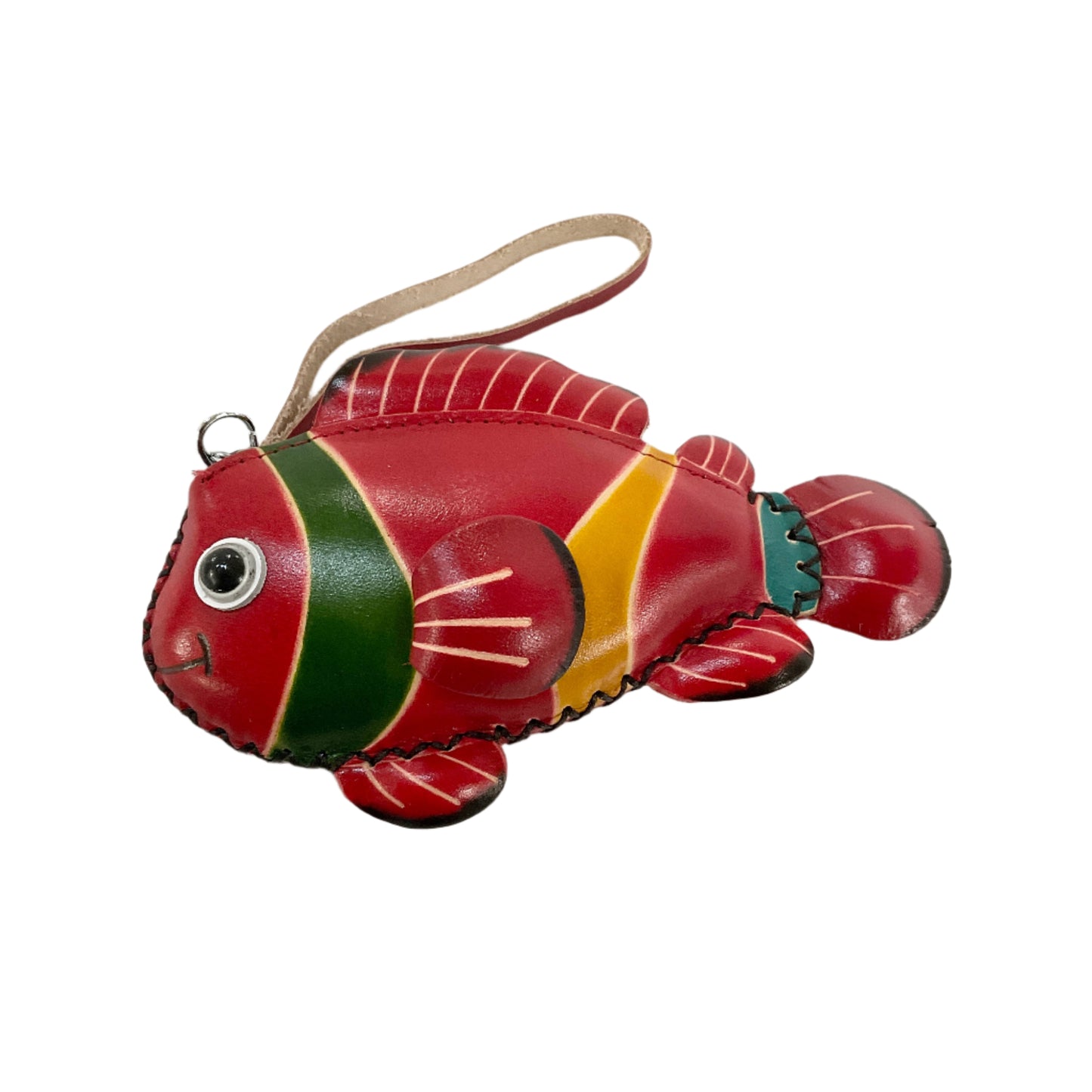 Leather Fish Coin Purse #88-2518F