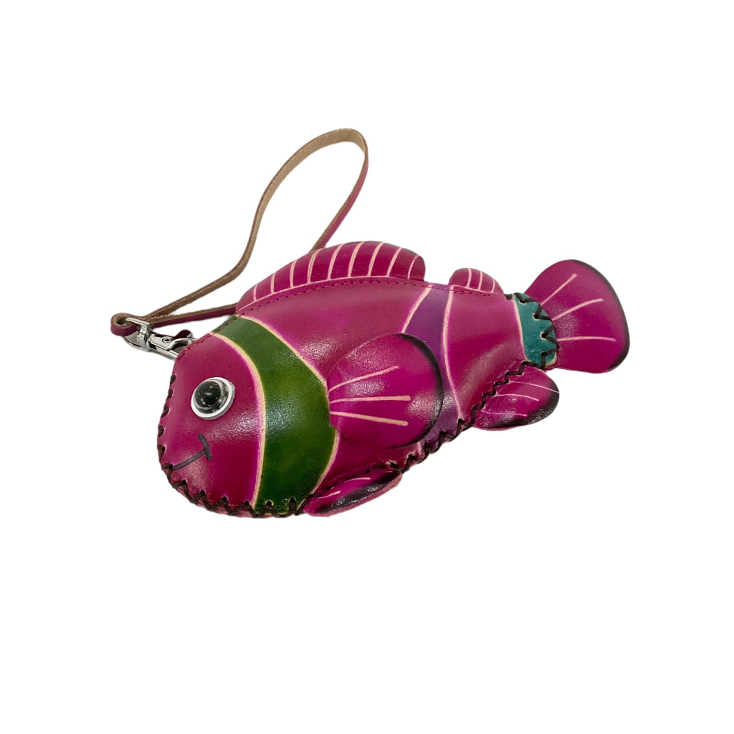 Leather Fish Coin Purse #88-2518F