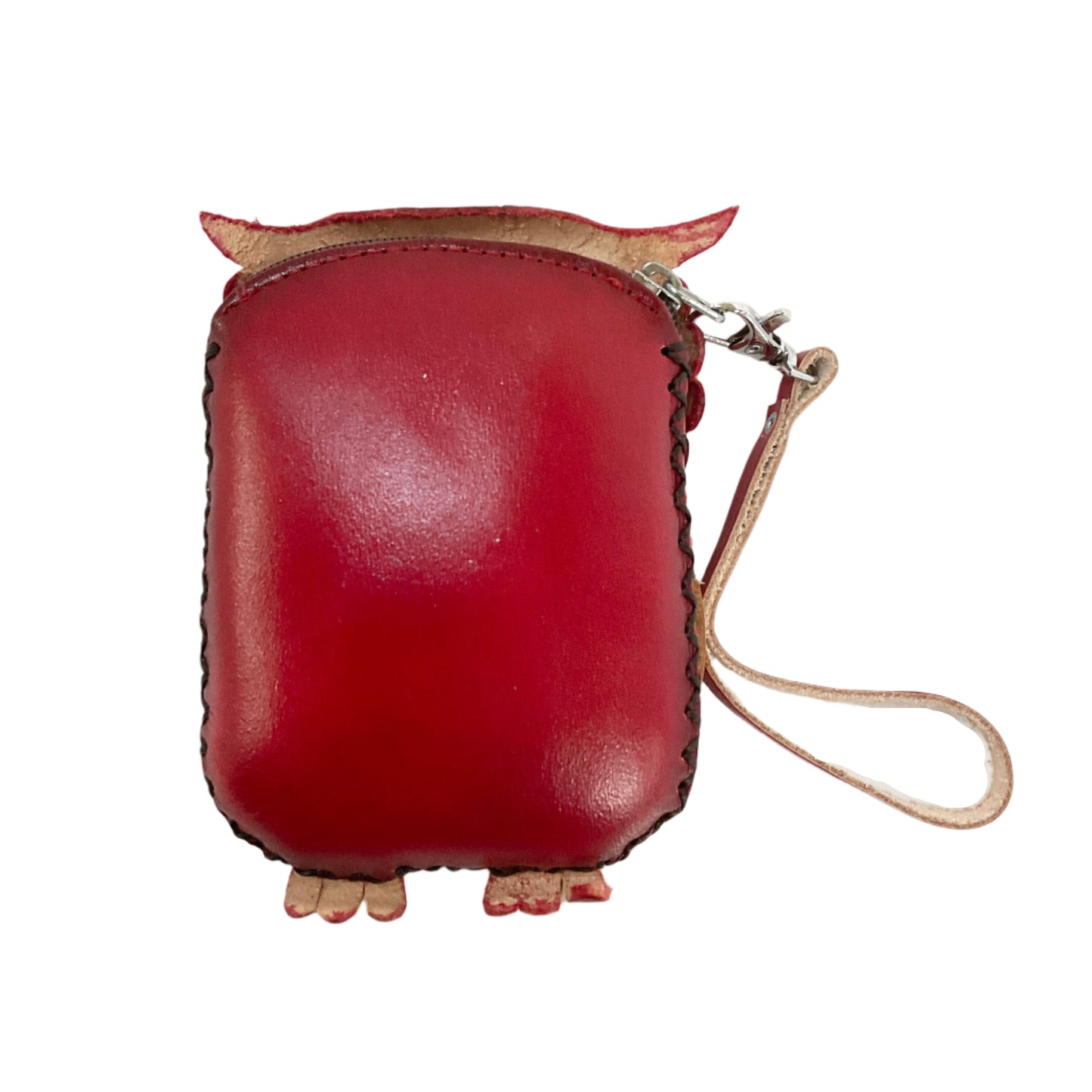 Leather Owl Coin Purse #88-2518O2