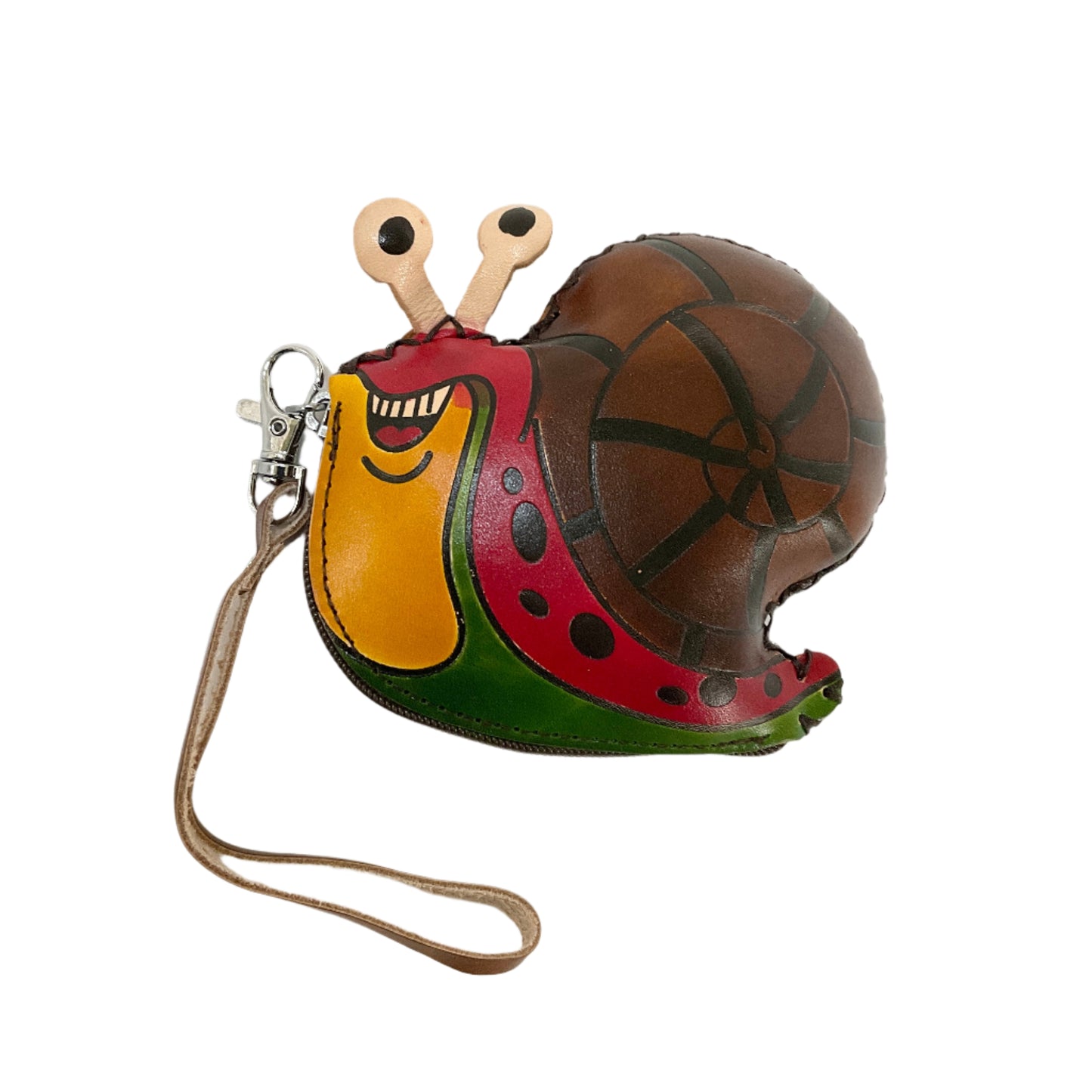 Leather Snail Coin Purse #88-2518S