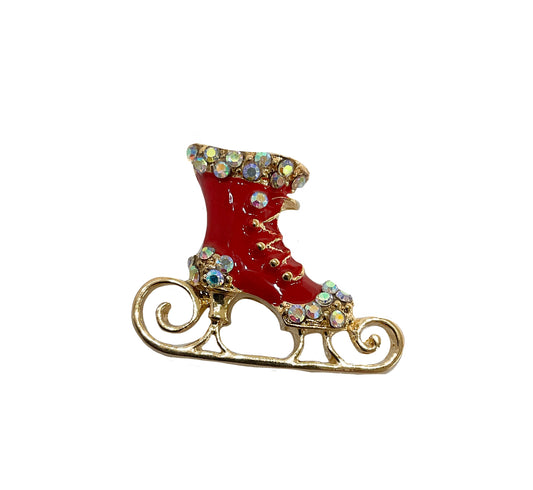 Christmas Skate Pin #89-63980