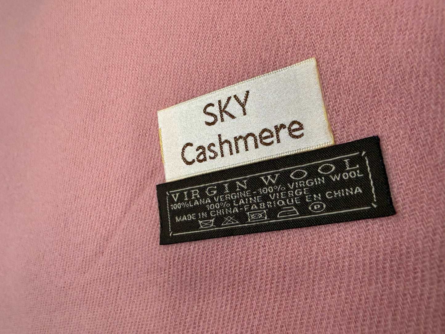 Cashmere Scarf #89-1041 LIGHT PINK