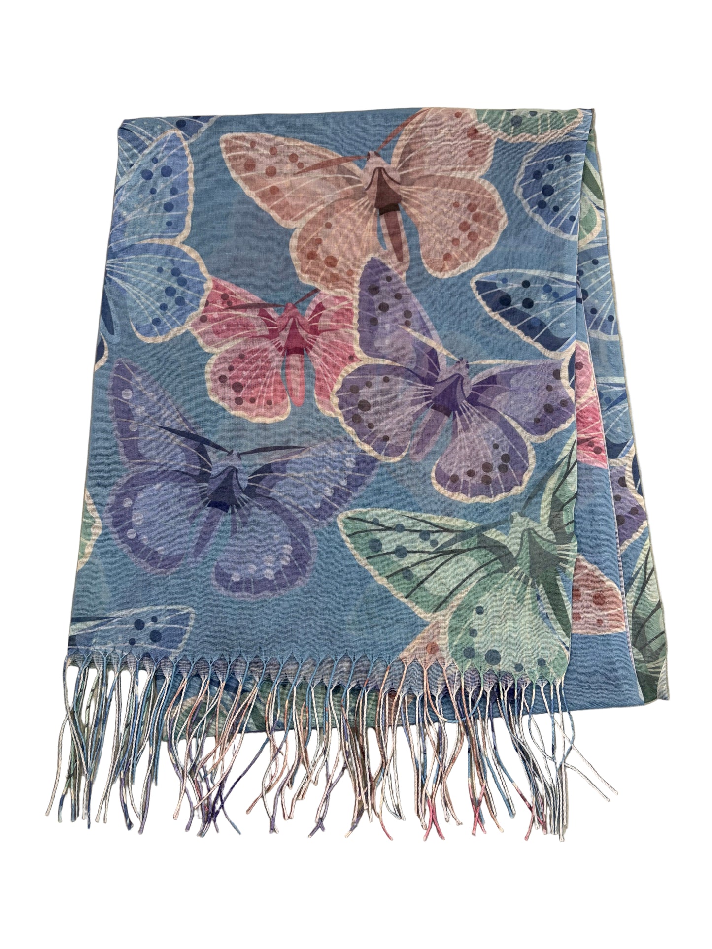Butterfly Summer Scarf #89-25648