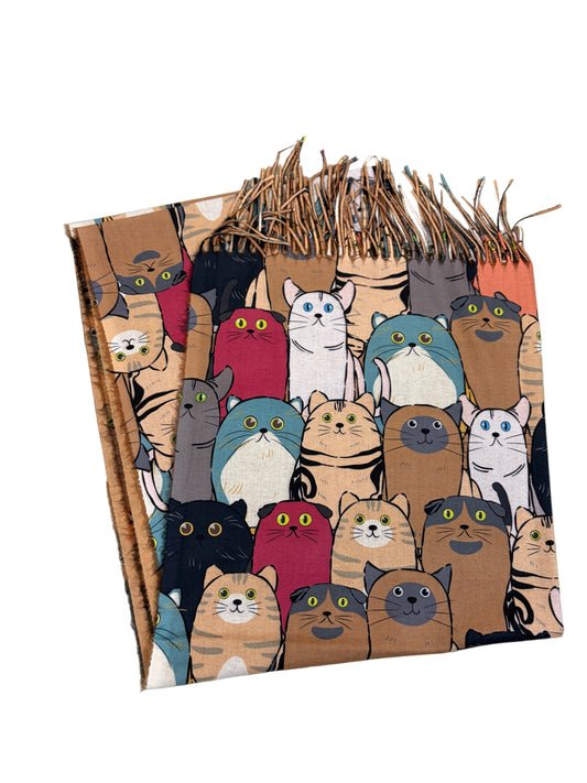Cat Scarf #89-25651