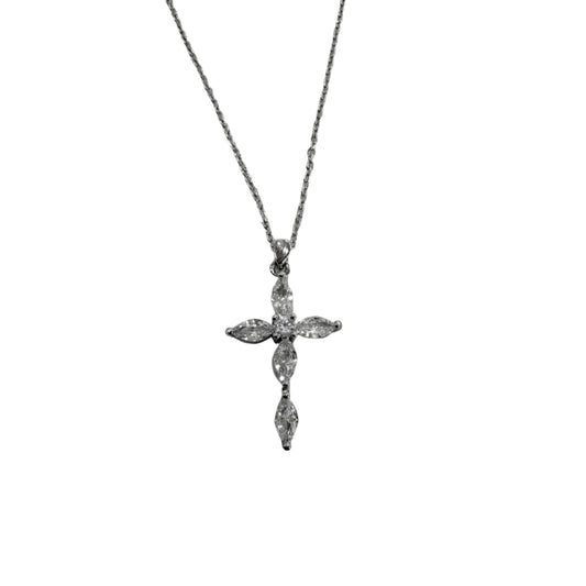 Cross CZ Necklace #10-2512128725