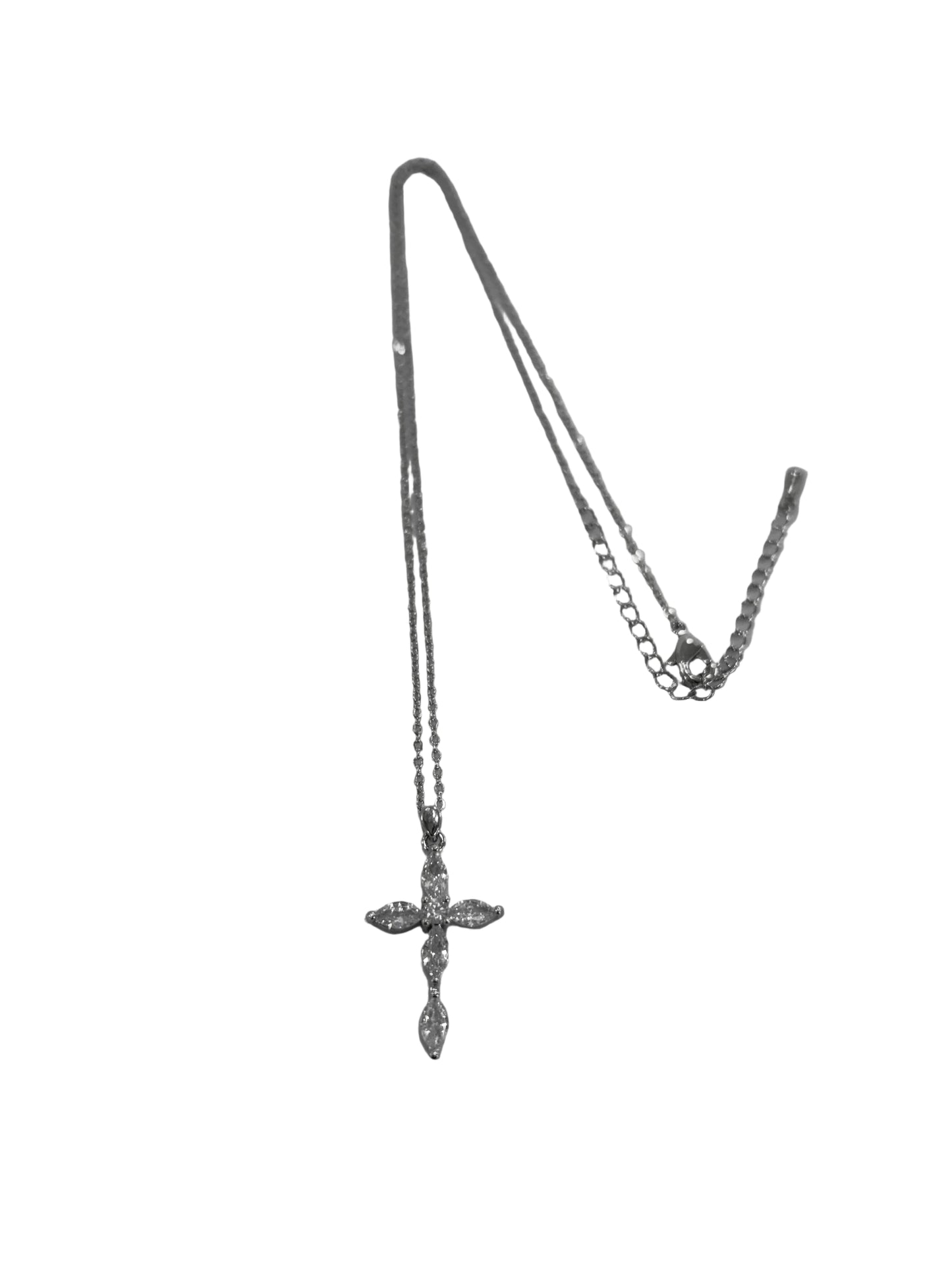 Cross CZ Necklace #10-2512128725