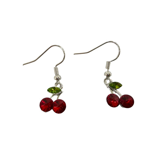Cherries Dangle Earrings #28-111441