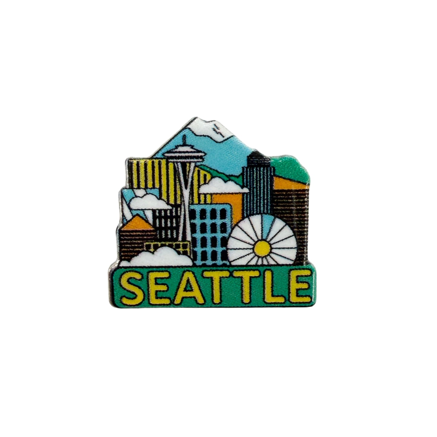 Seattle City View Tack Pin #10-892508143