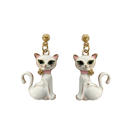 Cat Earrings #19-140716