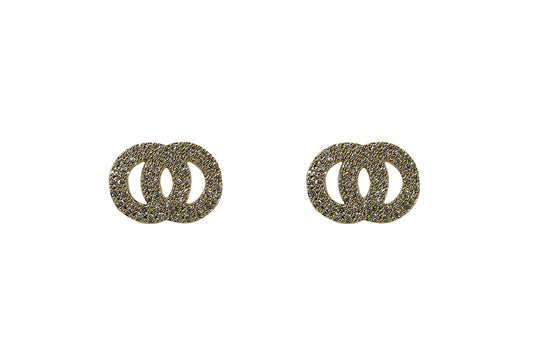 CZ Post Earring #60-049