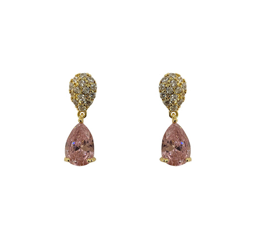 Drop CZ Earring #60-107