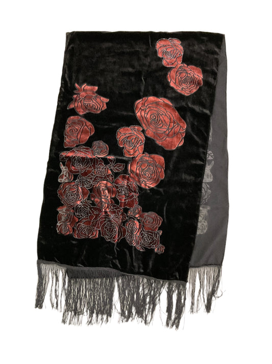 Rose Velvet Scarf #89-124440