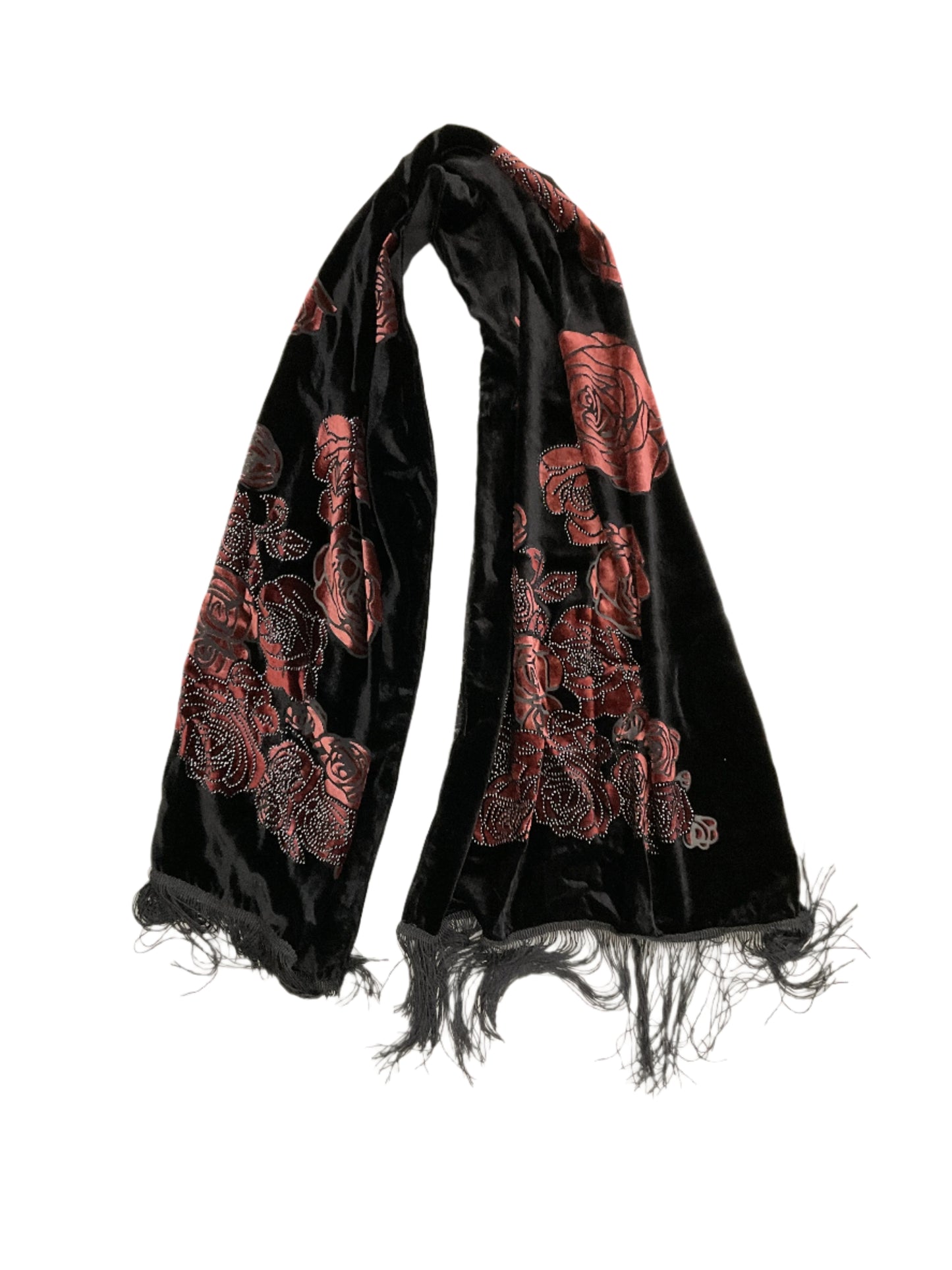 Rose Velvet Scarf #89-124440