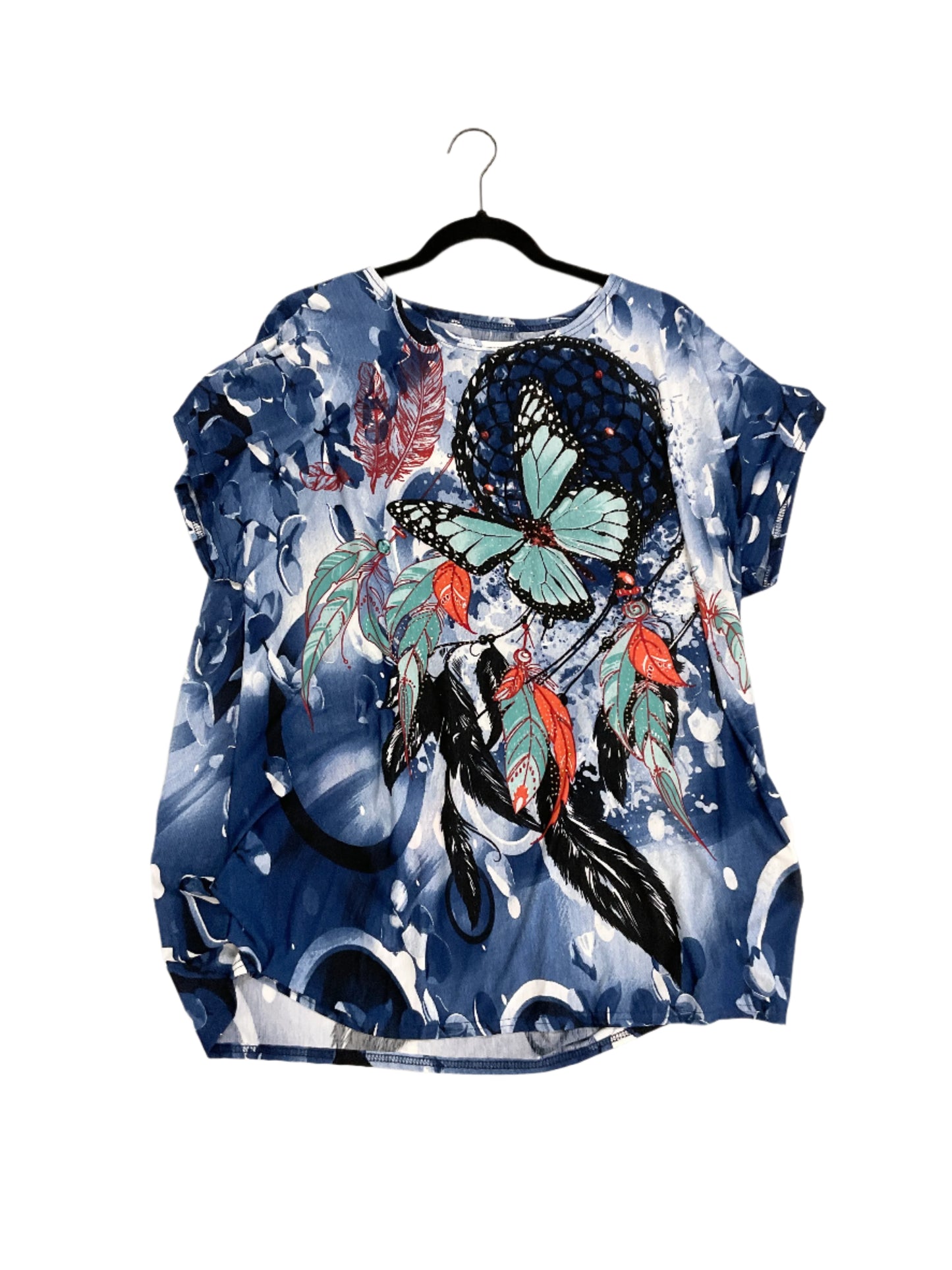 Butterfly Shirt Rhinestone #78-6283