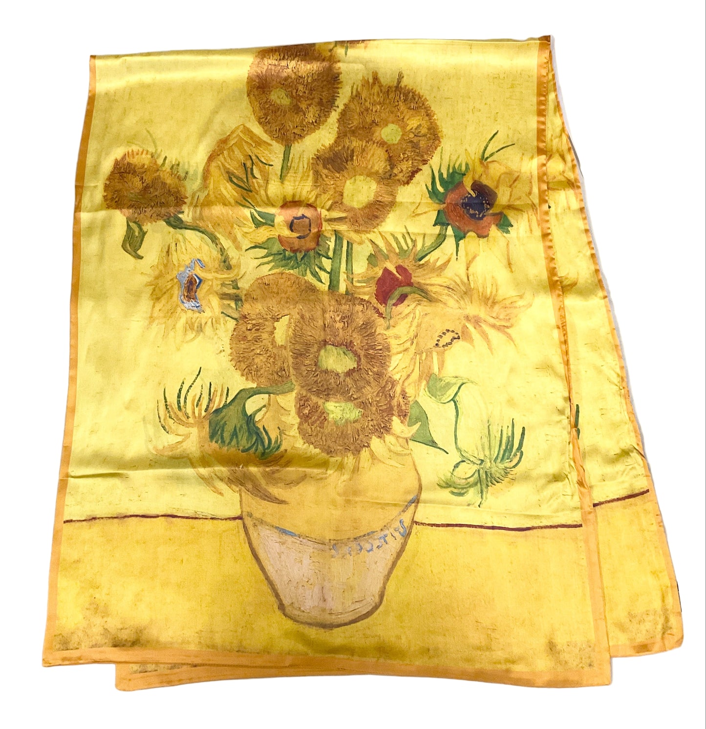 Artist Silk Like Scarf #84-041626SU