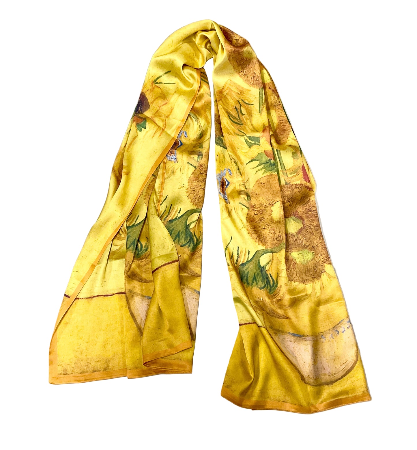 Artist Silk Like Scarf #84-041626SU