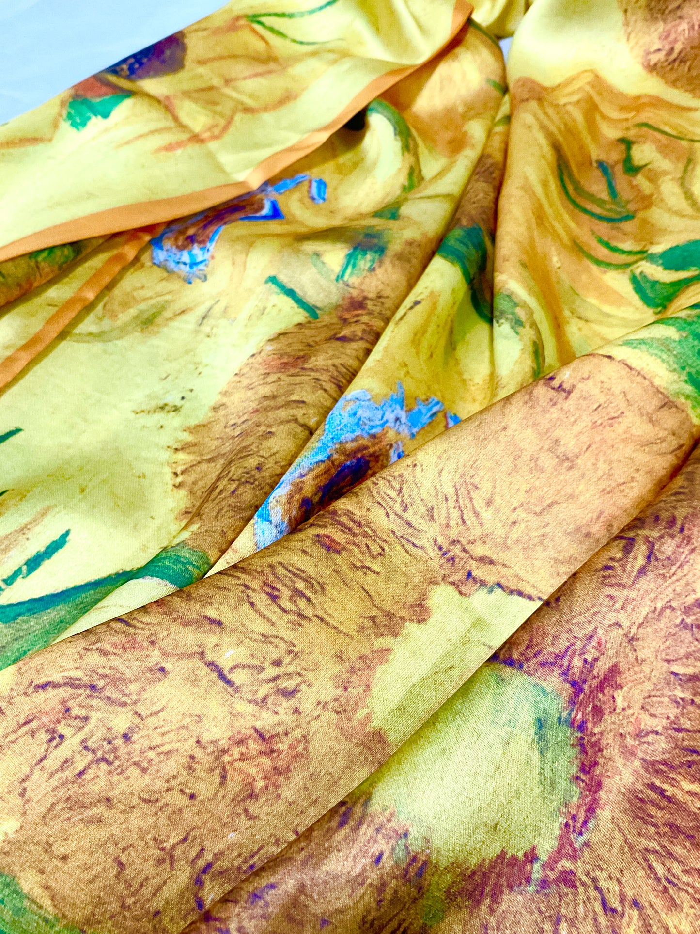 Artist Silk Like Scarf #84-041626SU