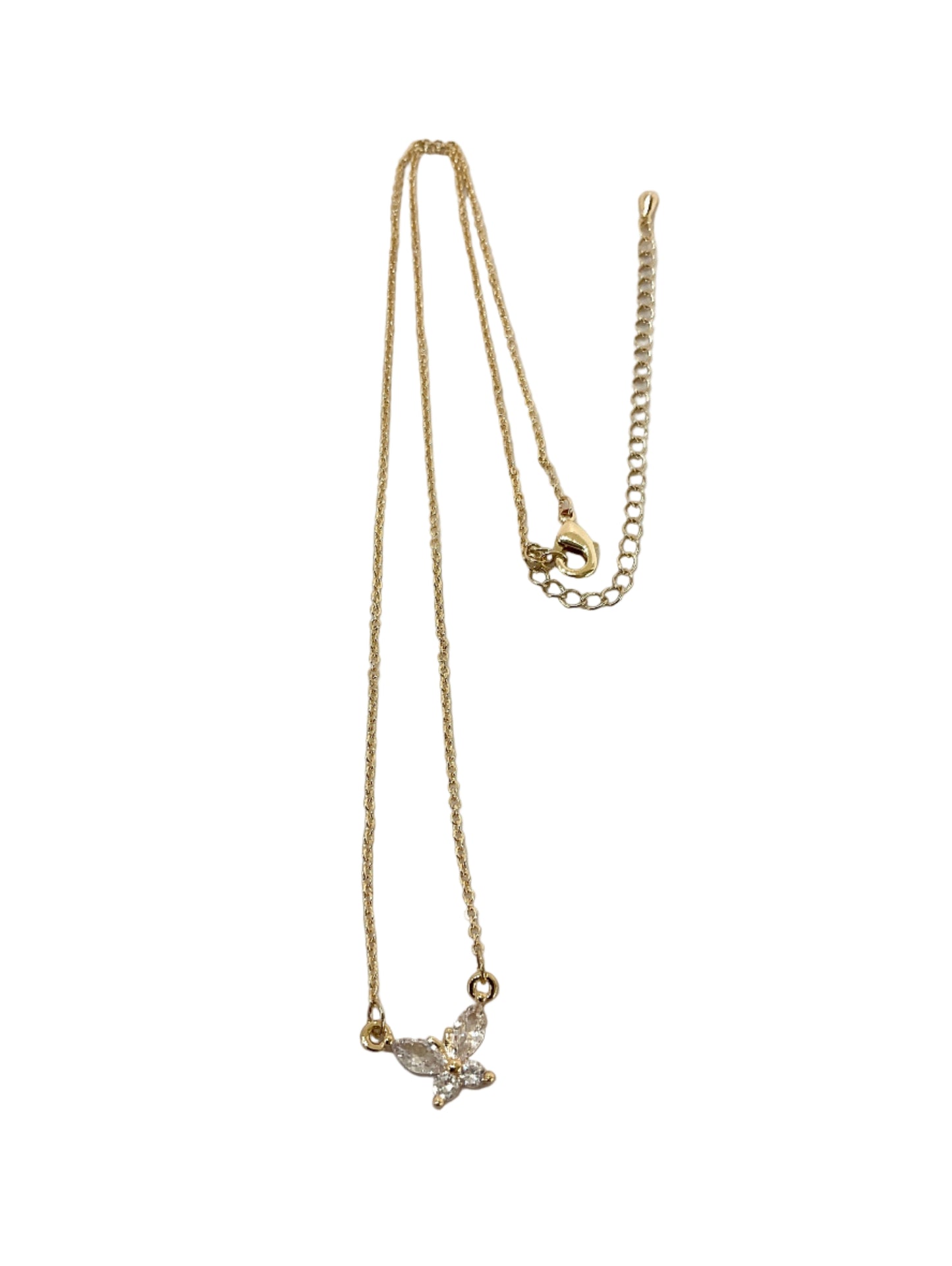 Butterfly CZ Necklace #10-16788