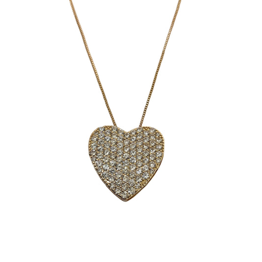 Heart CZ Necklace #10-17994
