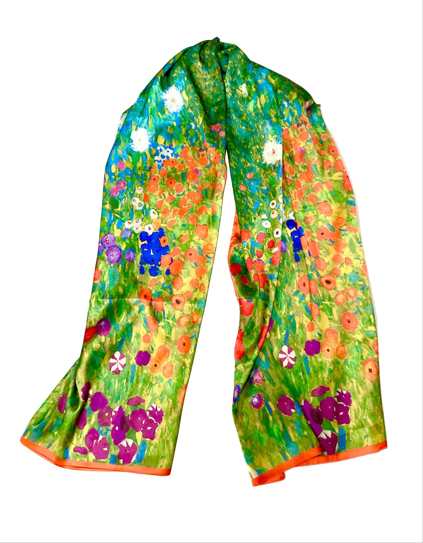 Artist Silk Like Scarf #84-041626GK