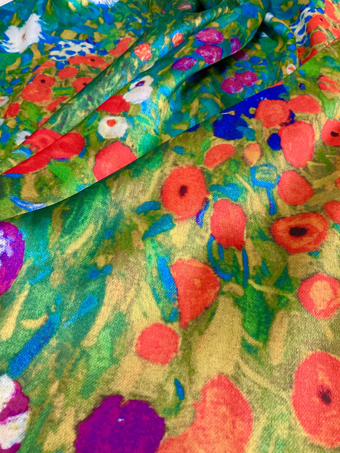 Artist Silk Like Scarf #84-041626GK