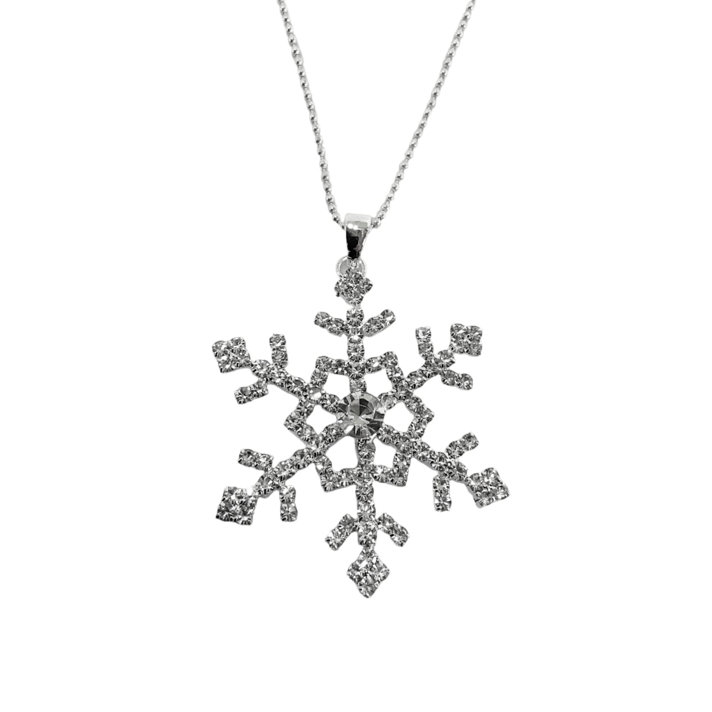 Snowflake Necklace #10-2512128705