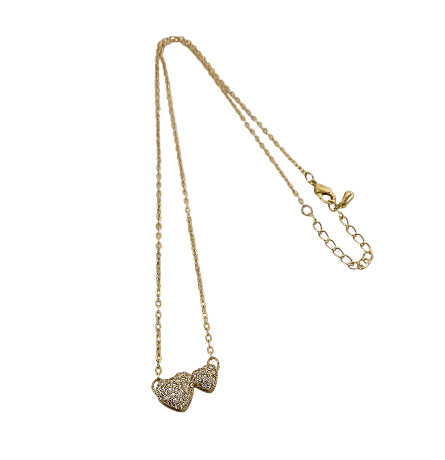 Hearts CZ Necklace #10-18218
