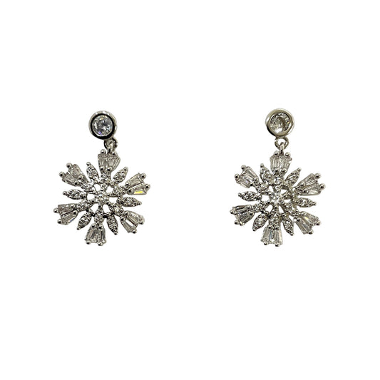 Snowflake CZ Earring #10-27773