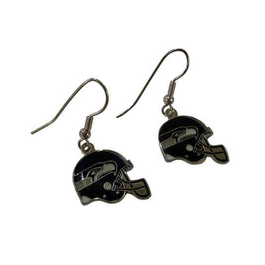 Seahawks Helmet Earrings #17-05379