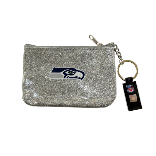 Seahawks Glitter Silver Coin purse #80-91114