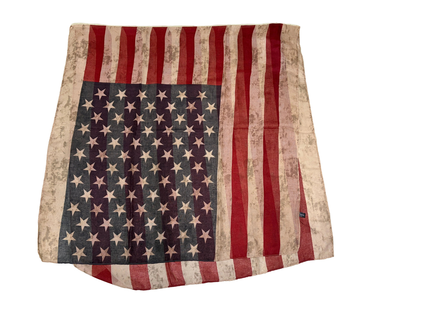 Vintage Flag Oblong Scarf #88-2802