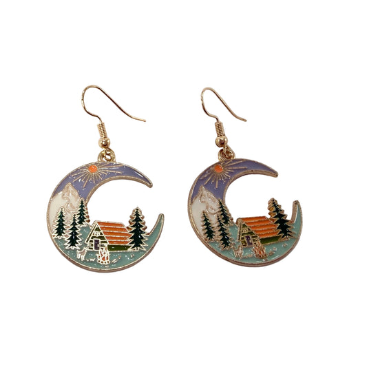 Cabin Earrings #89-261153