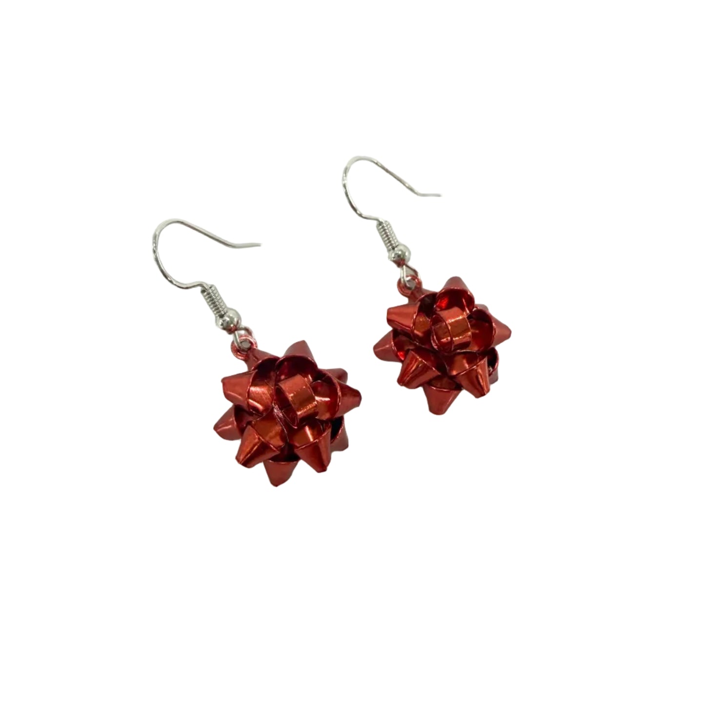 Ribbon Bow Present Earring #89-261156
