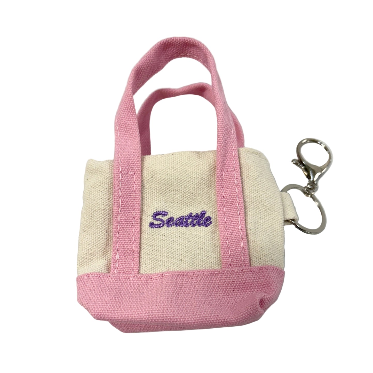 Seattle Tiny Tote Bag Keychain #89-26074