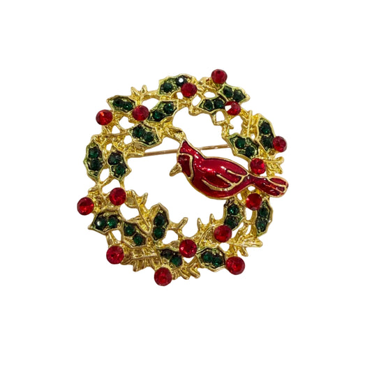 Christmas Wreath Pin #89-263942