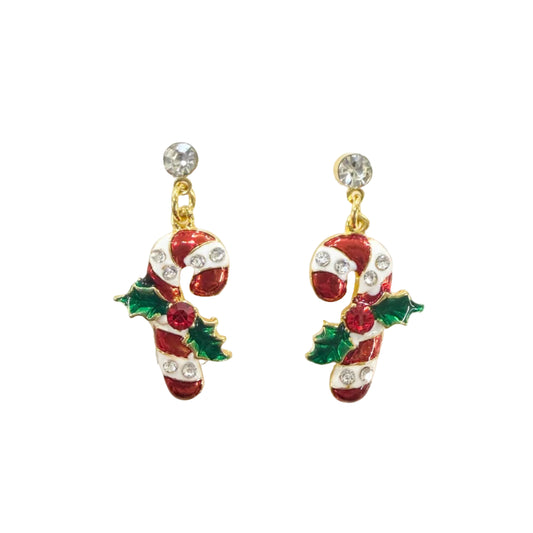Candy Cane Earring #19-1137