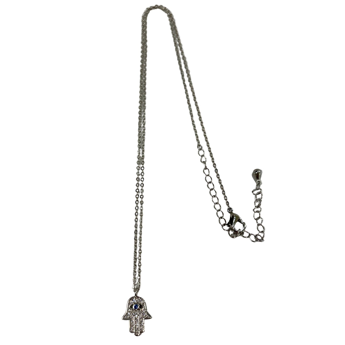 Hand CZ Necklace #89-18126