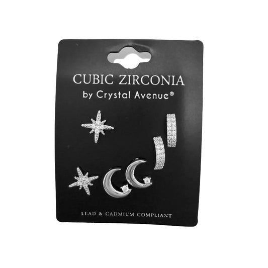 Stars Earrings Set #10-27001