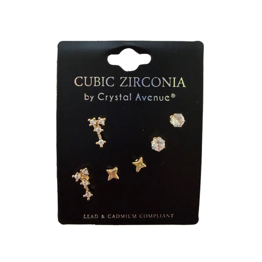 Stars Earrings Set #10-26994