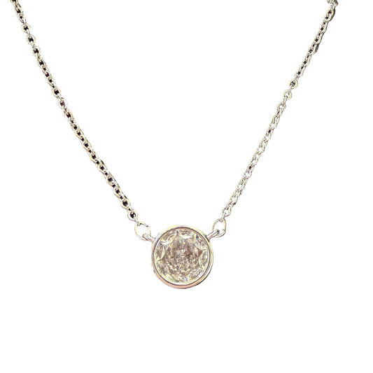Round CZ Necklace #10-17417