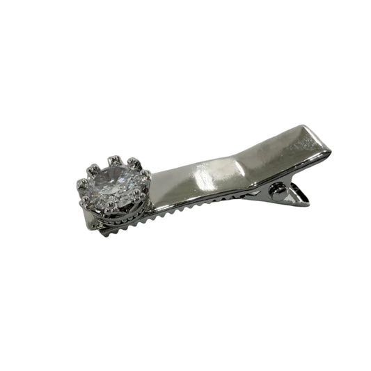 Mini Crown CZ Hair Clip #10-6031501CP