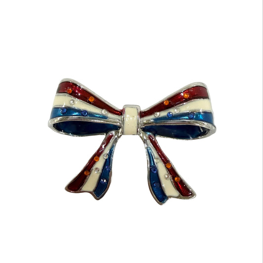 Red White and Blue Ribbon Pin #10-6040401