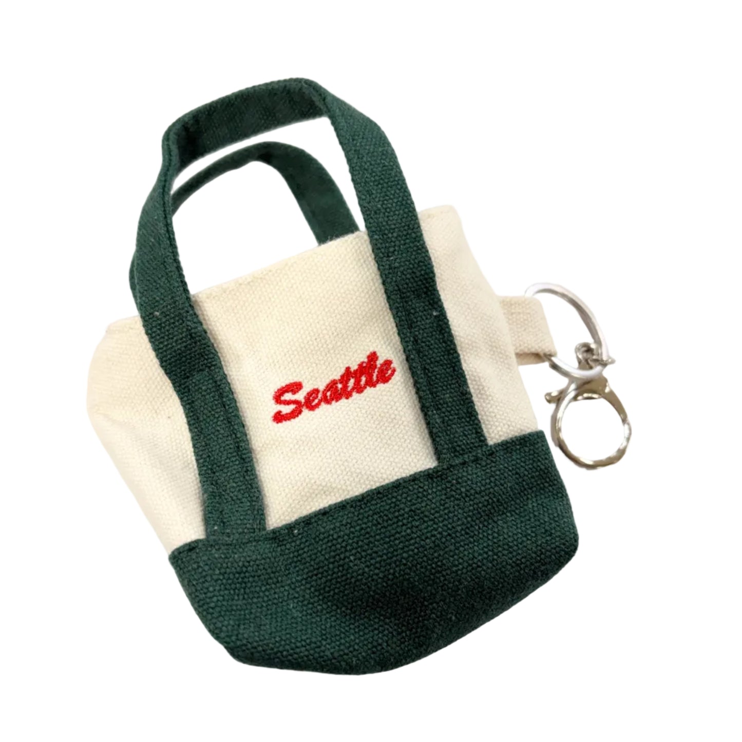Seattle Tiny Tote Bag Keychain #89-26074