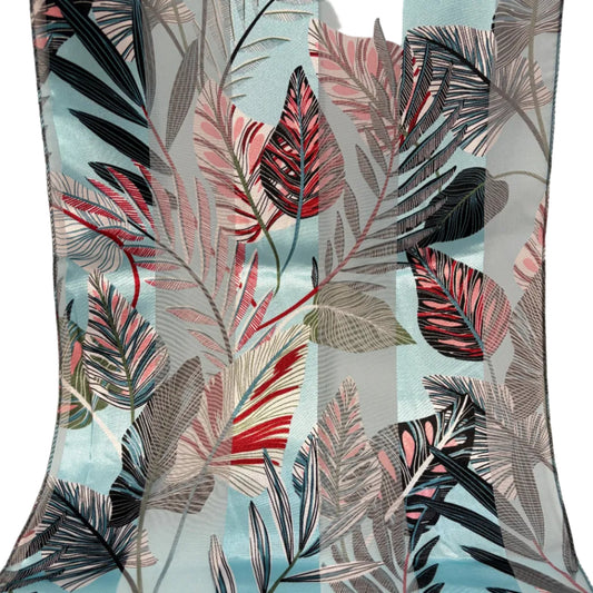 Leaf Satin Scarf #OP-1116MI